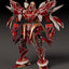 The Legend of Heroes: Trails of Cold Steel Moderoid Plastic Model Kit Testa-Rossa, the Vermillion Knight 18 cm