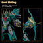 Mado King Granzort Moderoid King's Style Plastic Model Kit Winzert Gold Edition 18 cm