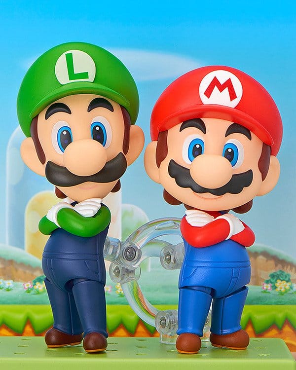 Super Mario Nendoroid Action Figure Luigi 10cm
