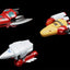 Getter Robo Moderoid Plastic Model Kit Miniature Combining & Transforming Getter 1 12 cm