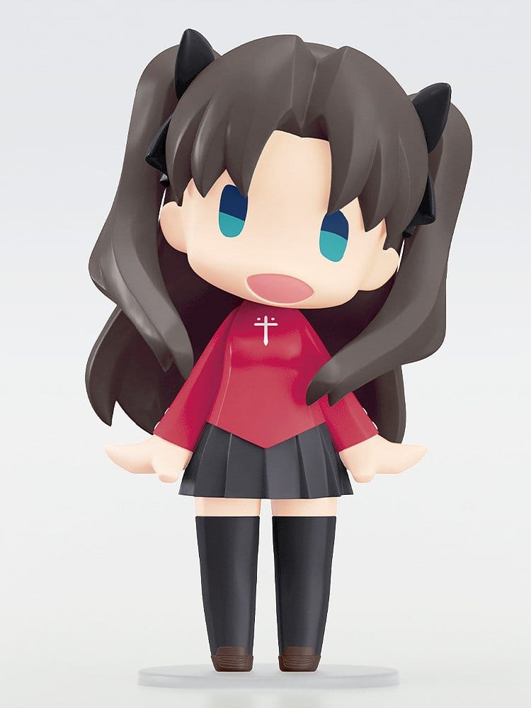 Fate/stay night HELLO! GOOD SMILE Action Figure Rin Tohsaka 10 cm