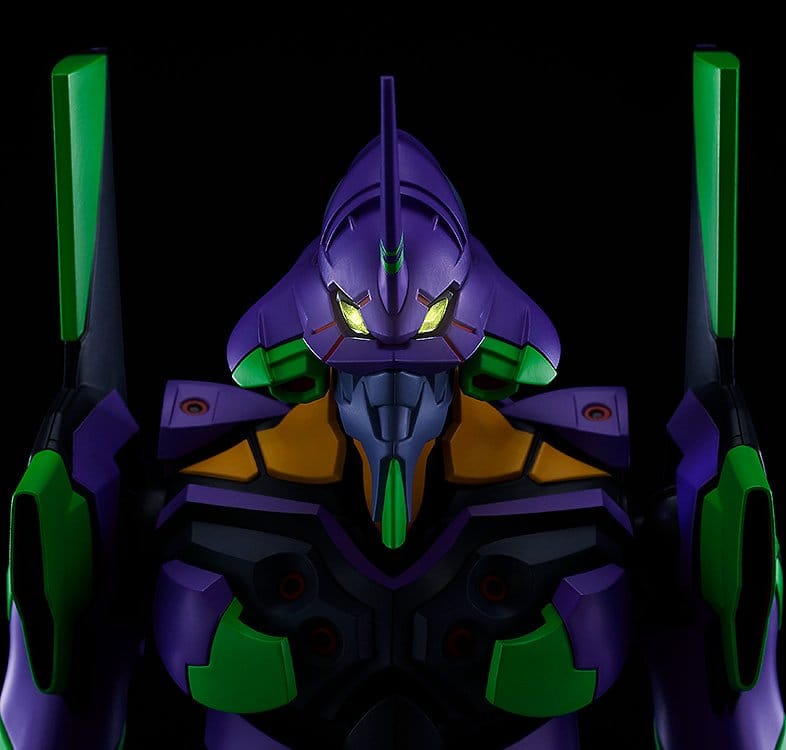 Rebuild of Evangelion Moderoid Plastic Model Kit DX-SCALE Evangelion Test Type-01 Luminous Set Edition 26 cm