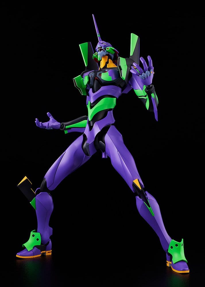 Rebuild of Evangelion Moderoid Plastic Model Kit DX-SCALE Evangelion Test Type-01 Luminous Set Edition 26 cm