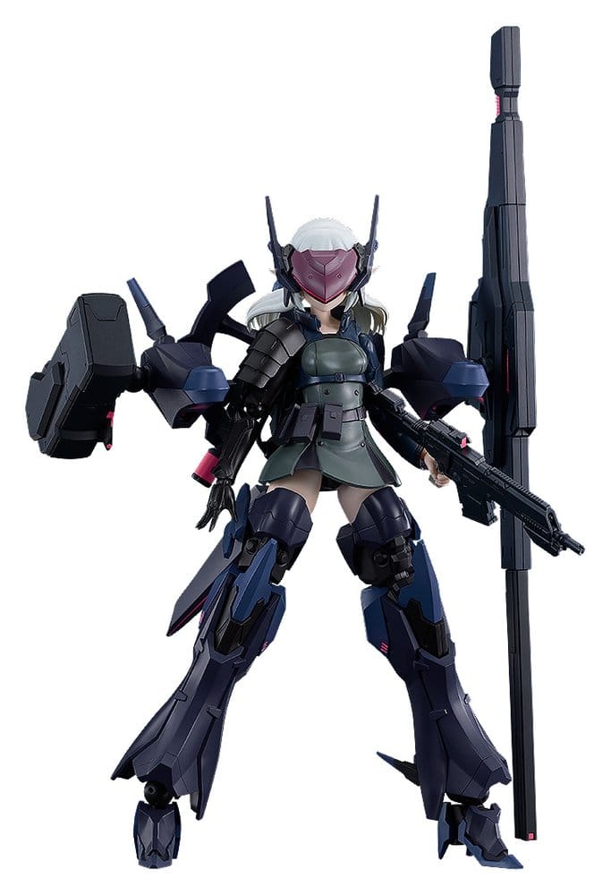 Dolls Nest Plamatea Plastic Model Kit Armored Soldier of Unknown Affiliation 17 cm
