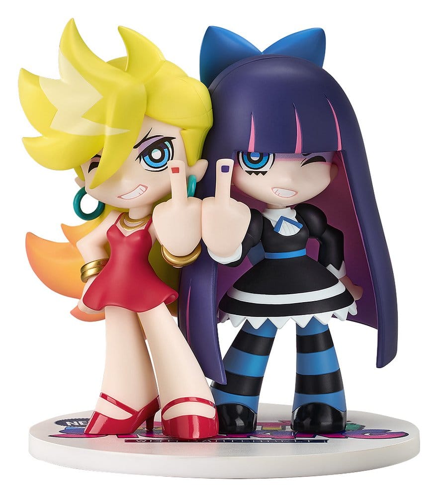 New Panty & Stocking with Garterbelt Mini Memory Mini Figure Panty & Stocking 10 cm