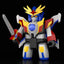 The Brave Fighter of Legend Da-Garn Brickroid Action Figure Da-Garn X 5 cm