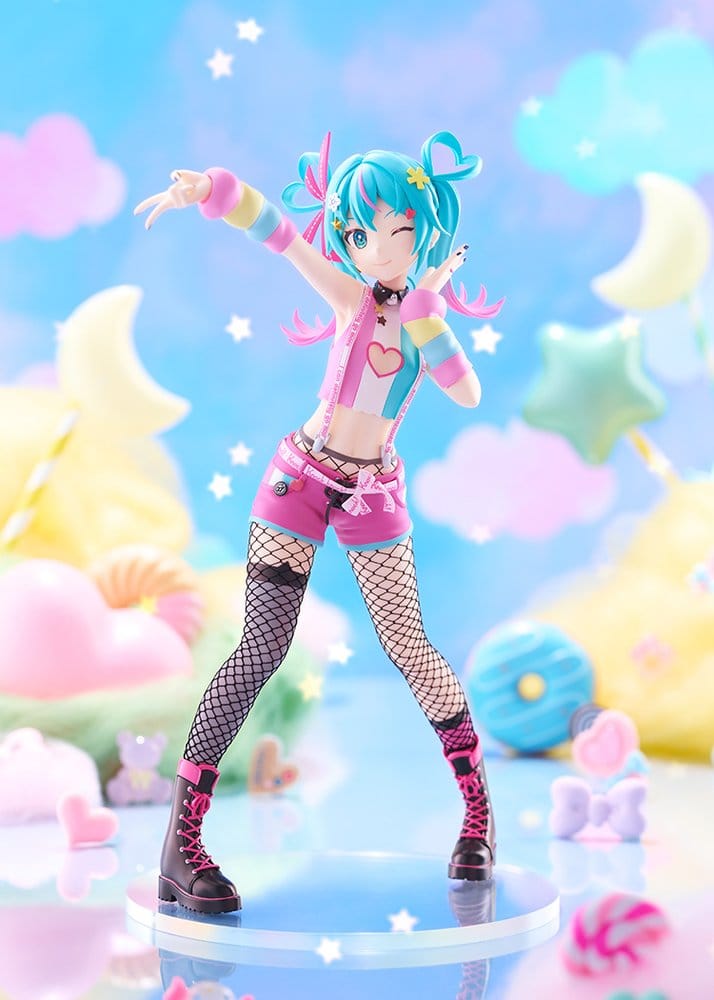 Character Vocal Series 01: Hatsune Miku Pop Up Parade PVC Figure DecoMiku (Lightness) L Size 23 cm