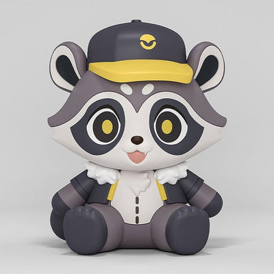 Honkai: Star Rail Huggy Good Smile Mini Figure Baseball Raccoon 7 cm