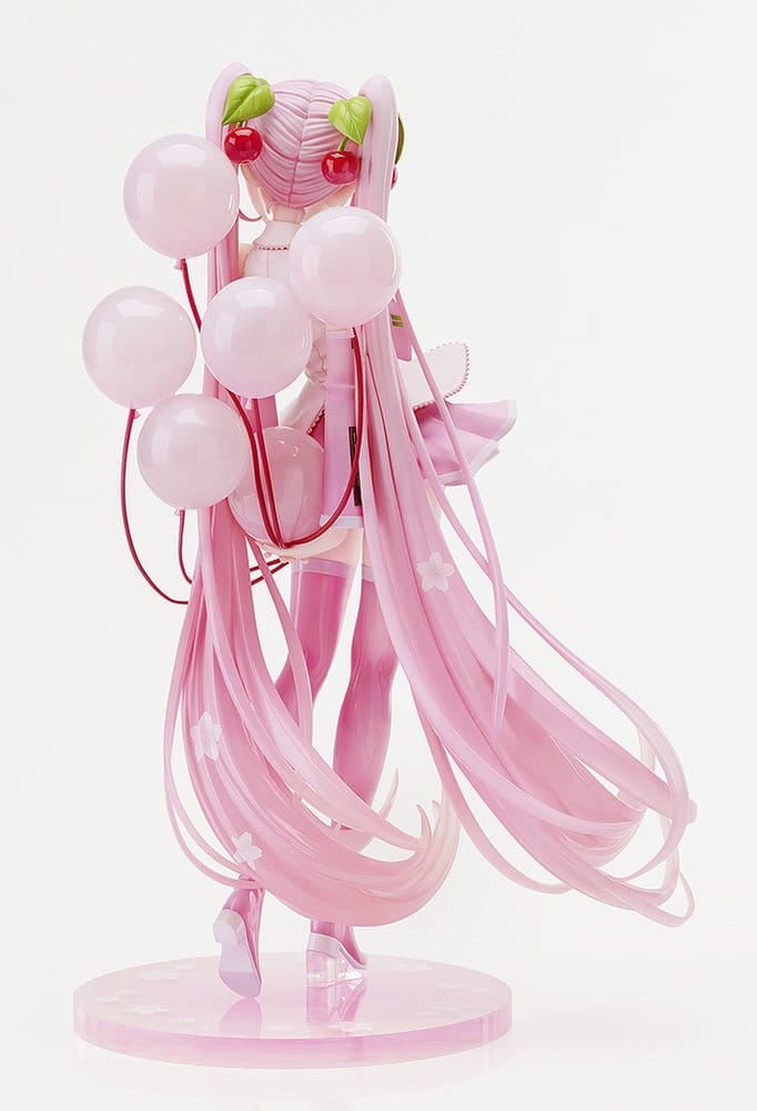 Character Vocal Series 01: Hatsune Miku G.S. Collection [SC] PVC Figure 1/7 Sakura Miku: GSC Illustration Contest Ver. 26 cm