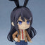 Rascal Does Not Dream of Bunny Girl Senpai Nendoroid Action Figure Mai Sakurajima 10 cm