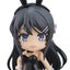 Rascal Does Not Dream of Bunny Girl Senpai Nendoroid Action Figure Mai Sakurajima: Bunny Girl Ver. 10 cm