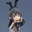 Rascal Does Not Dream of Bunny Girl Senpai Nendoroid Action Figure Mai Sakurajima: Bunny Girl Ver. 10 cm