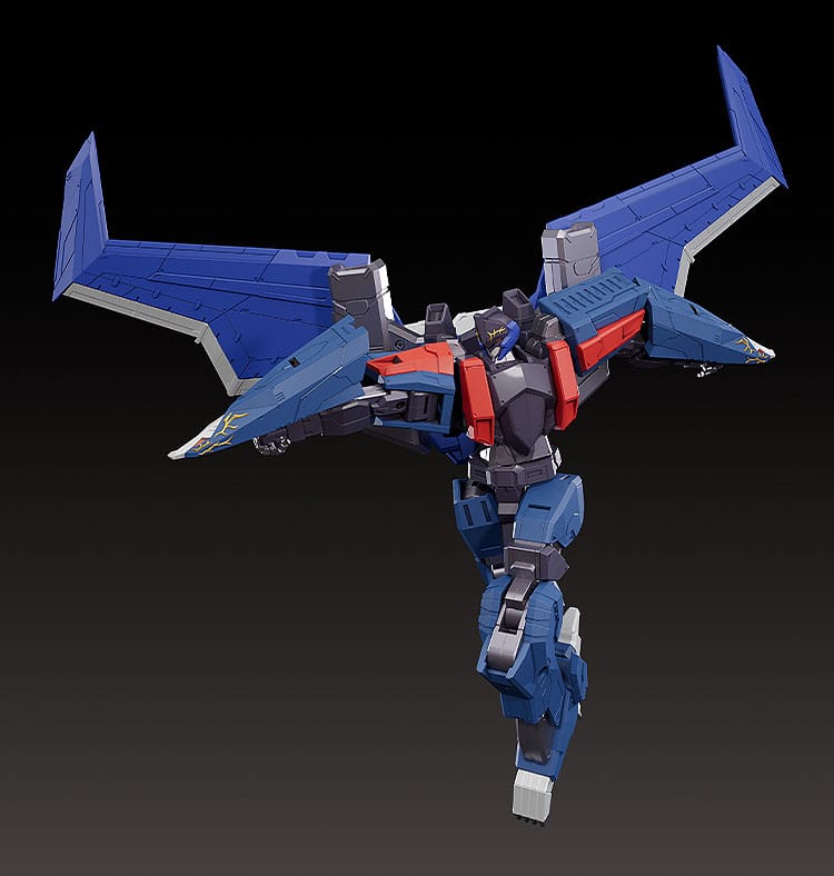 Dancouga - Super Beast Machine God Diecast / PVC Action Figure The Gattai Black Wing 20 cm