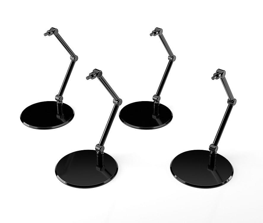 The Simple Stand Mini Nendoroid More for Mini Figures &amp; Models mini Black 4er-Pack