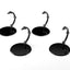 The Simple Stand Mini Nendoroid More for Mini Figures &amp; Models mini Black 4er-Pack