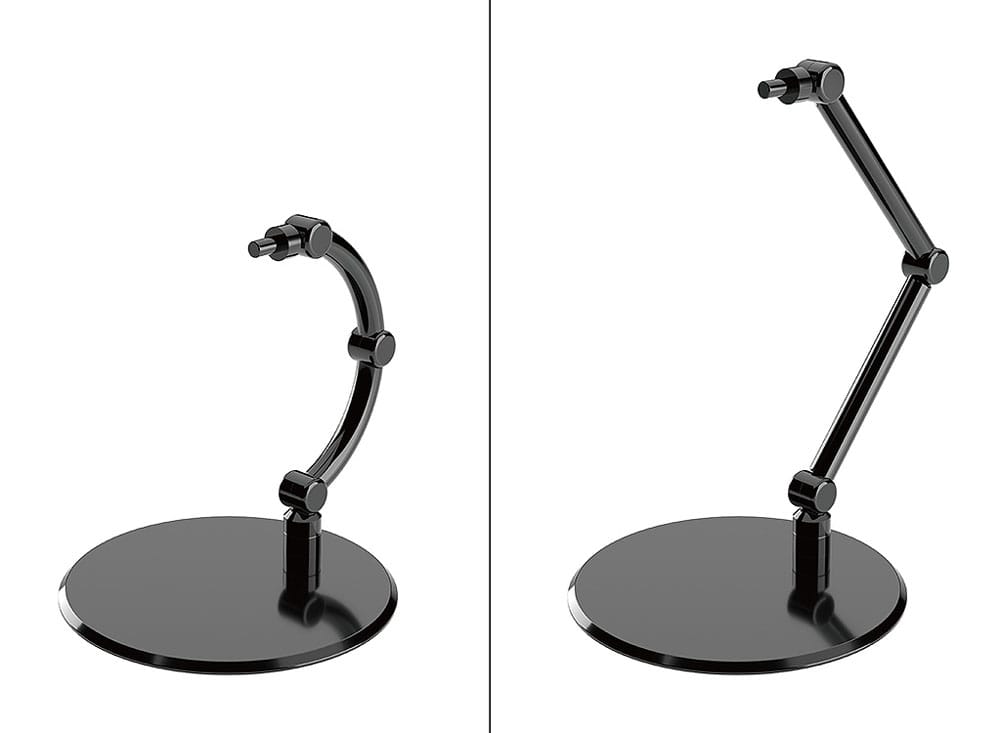 The Simple Stand Mini Nendoroid More for Mini Figures &amp; Models mini Black 4er-Pack