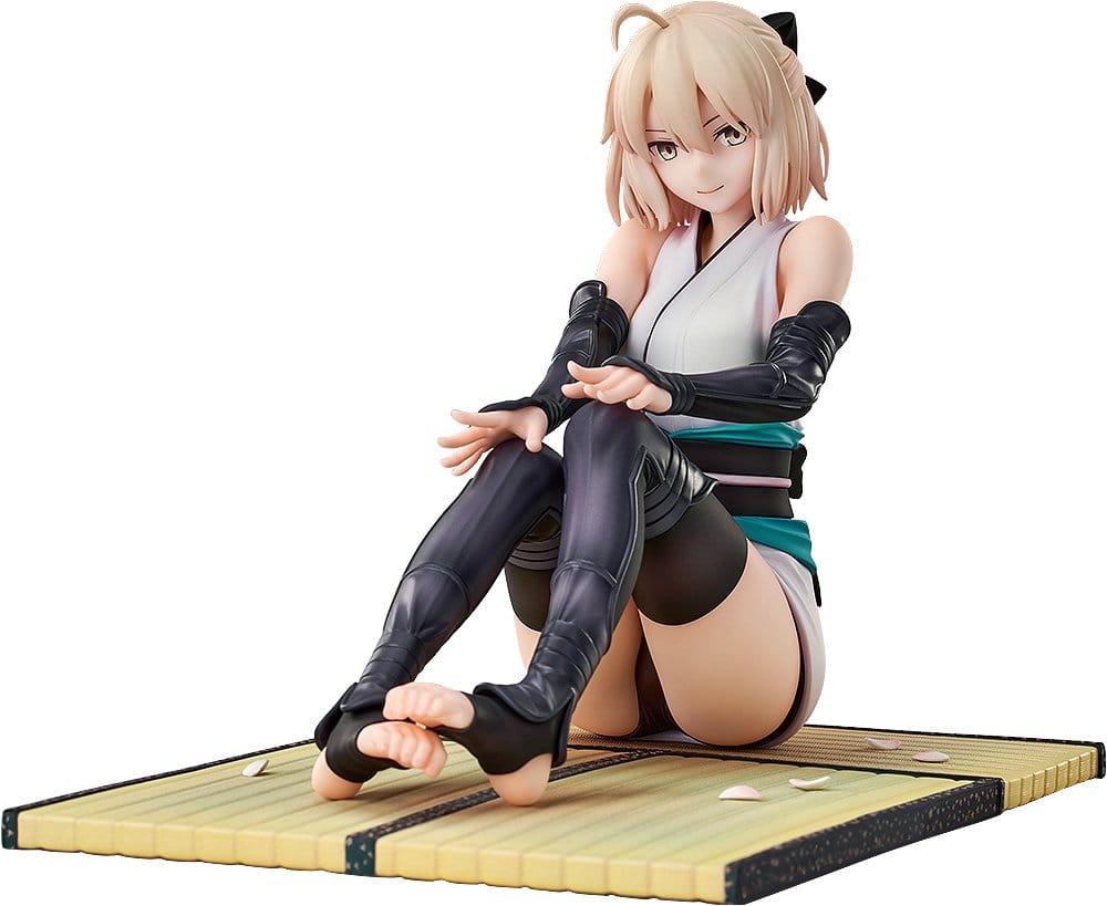 Fate/Grand Order PVC Statue 1/7 Saber Class servant Okita Souji Final Ascension Ver. 14 cm
