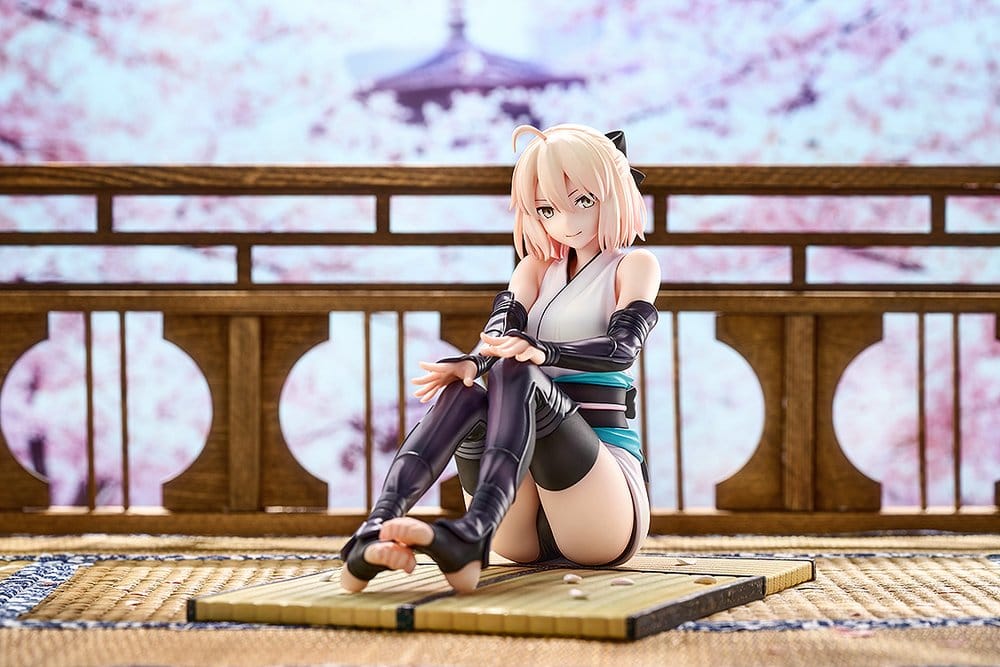 Fate/Grand Order PVC Statue 1/7 Saber Class servant Okita Souji Final Ascension Ver. 14 cm