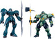 Starknight Tekkaman Blade Moderoid Plastic Model Kits 2-Pack Tekkaman Dagger & Tekkaman Axe