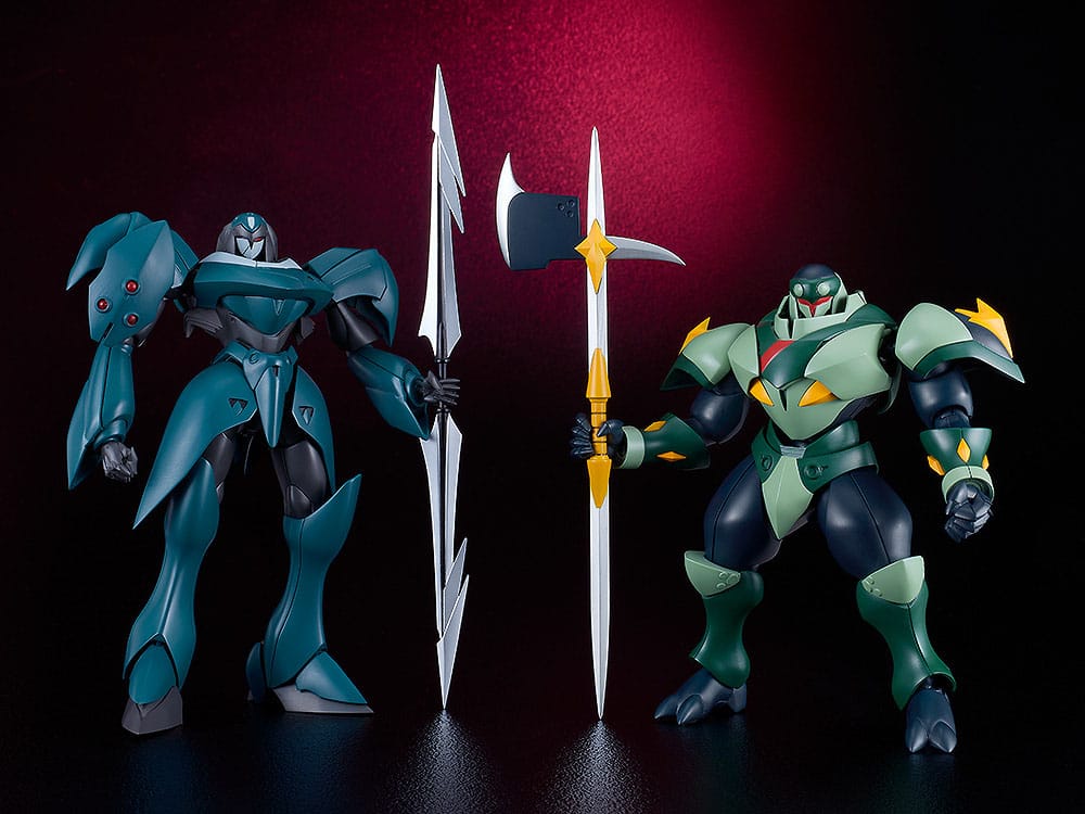 Starknight Tekkaman Blade Moderoid Plastic Model Kits 2-Pack Tekkaman Dagger & Tekkaman Axe