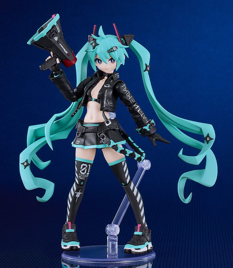 Character Vocal Series 01: Hatsune Miku Plamatea Plastic Model Kit Hatsune Miku: Chuocho Tactical Craft Ver. 15 cm - Damaged packaging