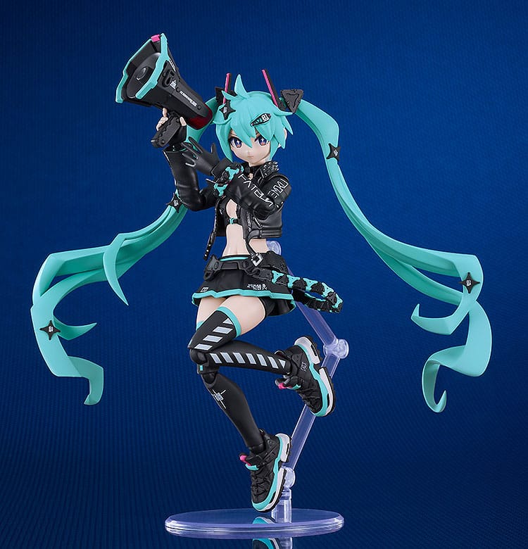 Character Vocal Series 01: Hatsune Miku Plamatea Plastic Model Kit Hatsune Miku: Chuocho Tactical Craft Ver. 15 cm - Damaged packaging