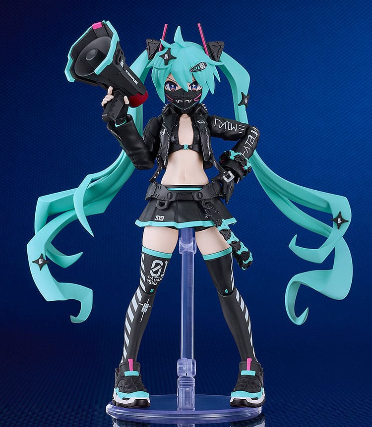 Character Vocal Series 01: Hatsune Miku Plamatea Plastic Model Kit Hatsune Miku: Chuocho Tactical Craft Ver. 15 cm - Damaged packaging