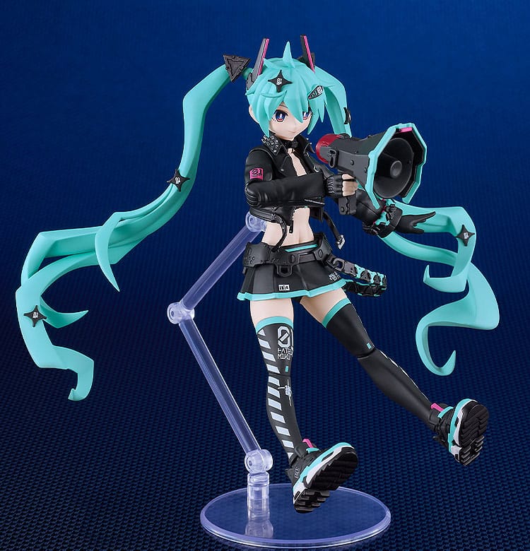 Character Vocal Series 01: Hatsune Miku Plamatea Plastic Model Kit Hatsune Miku: Chuocho Tactical Craft Ver. 15 cm - Damaged packaging
