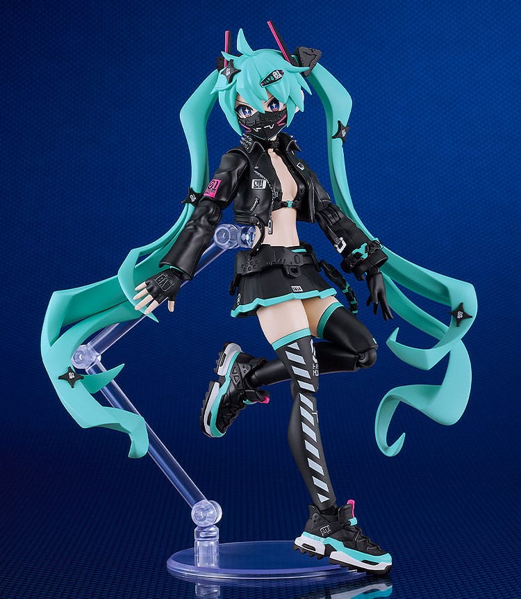 Character Vocal Series 01: Hatsune Miku Plamatea Plastic Model Kit Hatsune Miku: Chuocho Tactical Craft Ver. 15 cm - Damaged packaging