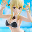 Fairy Tail 100 Years Quest Beach Queens Pop Up Parade PVC Statue Lucy Heartfilia: Virgo Form Swimsuit Ver. L Size 23 cm