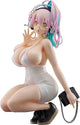 Super Sonico Pop Up Parade PVC Statue Super Sonico: 15th Mini Dress Ver. L Size 20 cm               - Damaged packaging