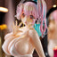 Super Sonico Pop Up Parade PVC Statue Super Sonico: 15th Mini Dress Ver. L Size 20 cm