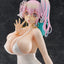 Super Sonico Pop Up Parade PVC Statue Super Sonico: 15th Mini Dress Ver. L Size 20 cm