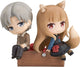Spice and Wolf: Merchant Meets the Wise Wolf Mini Memory Mini Figure Lawrence &amp; Holo 8 cm