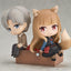 Spice and Wolf: Merchant Meets the Wise Wolf Mini Memory Mini Figure Lawrence & Holo 8 cm