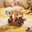 Spice and Wolf: Merchant Meets the Wise Wolf Mini Memory Mini Figure Lawrence & Holo 8 cm