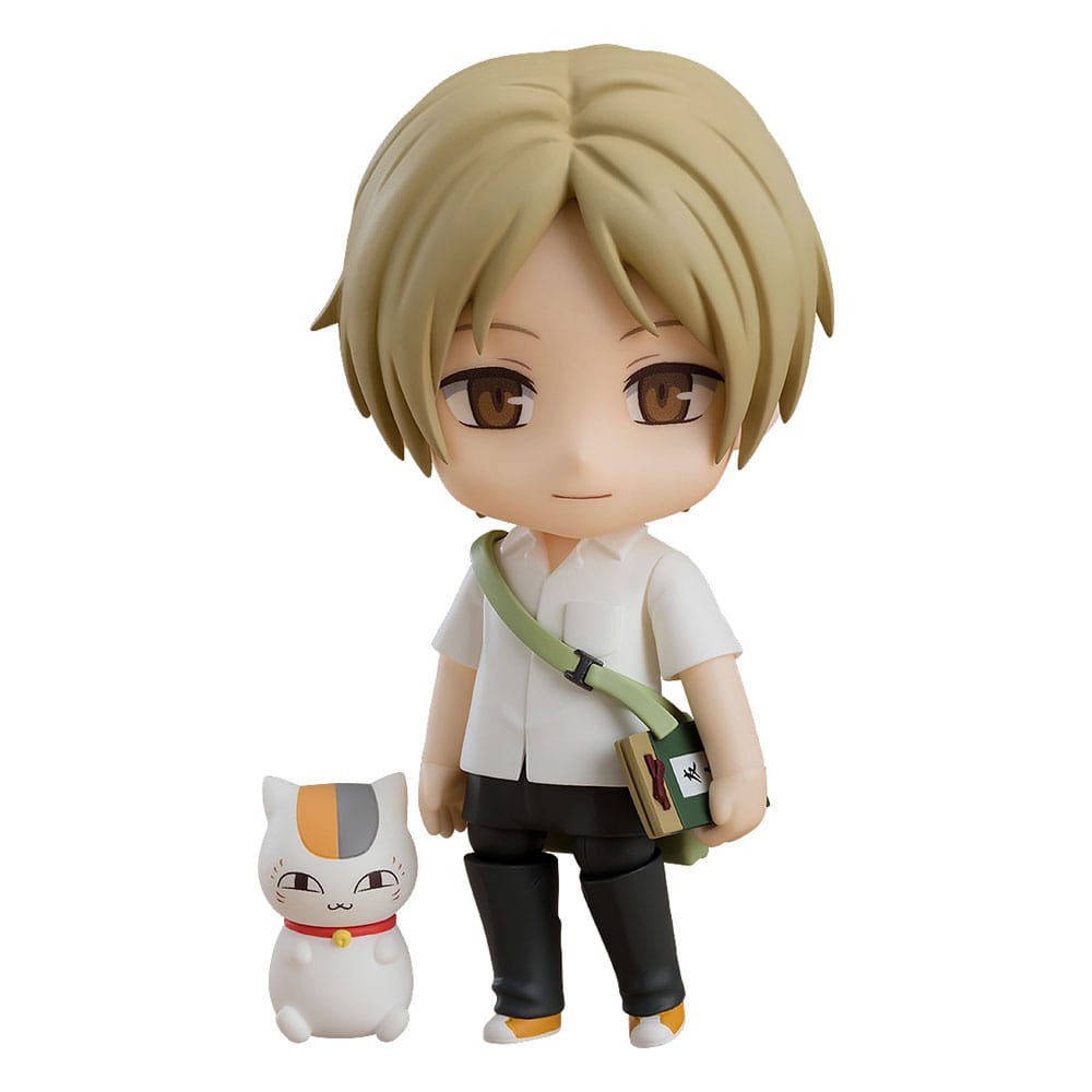 Natsume Yujin-cho Nendoroid Action Takashi Natsume &amp; Nyanko Sensei 10 cm