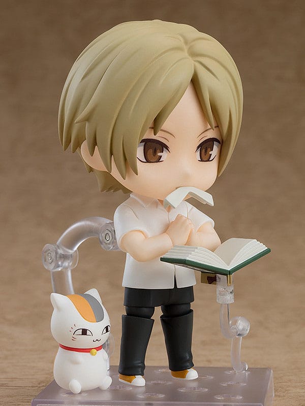 Natsume Yujin-cho Nendoroid Action Takashi Natsume &amp; Nyanko Sensei 10 cm
