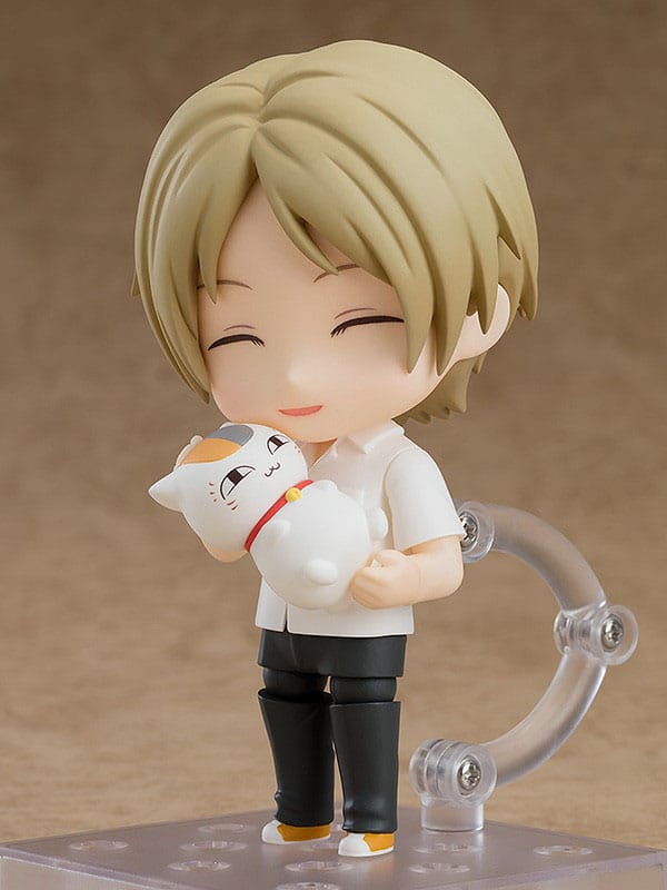 Natsume Yujin-cho Nendoroid Action Takashi Natsume &amp; Nyanko Sensei 10 cm