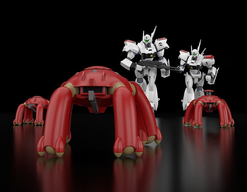 Mobile Police Patlabor Moderoid Model Kits Hercules 21 & ASV99 Boxer: Alternate Ver. & Cardia Set
