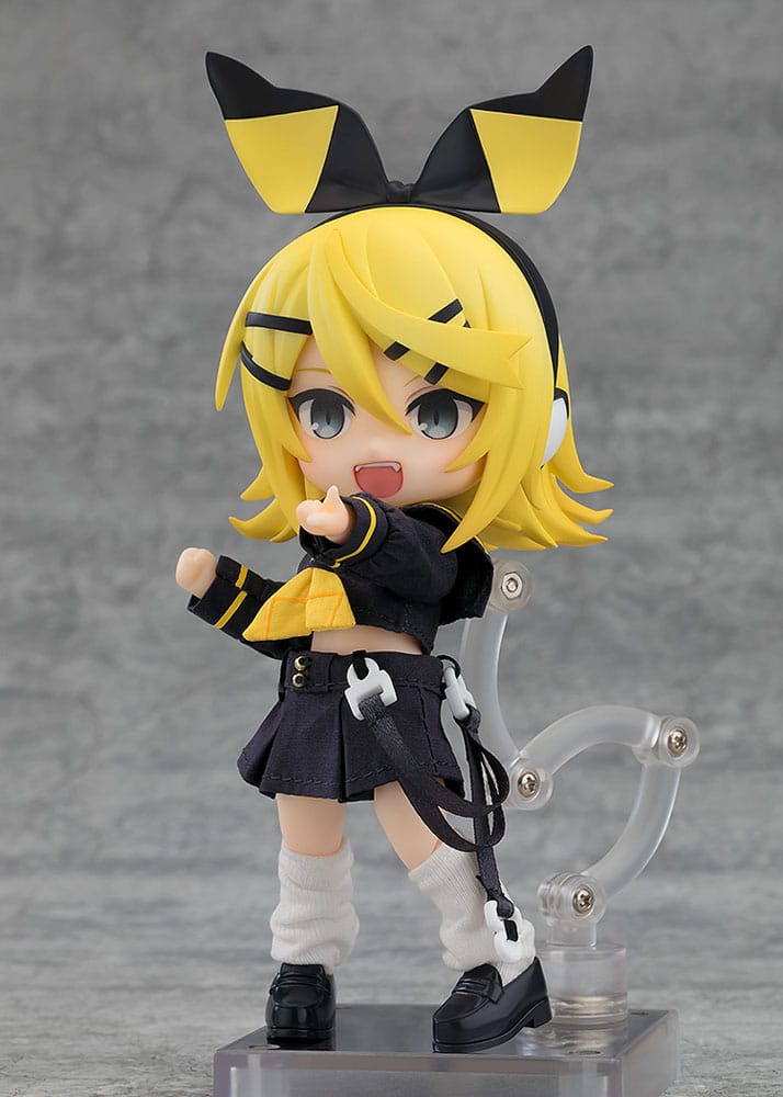 Character Vocal Series 02 Nendoroid Doll Action Figure Kagamine Rin Bring it on Ver. 14 cm