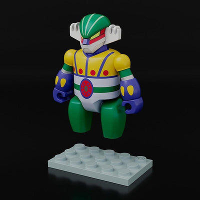 Steel Jeeg Brickroid Action Figures 2-Pack Steel Jeeg: Pantheroid Set 5 cm