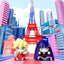 New Panty & Stocking with Garterbelt Huggy Good Smile Chibi Figure Panty 6 cm