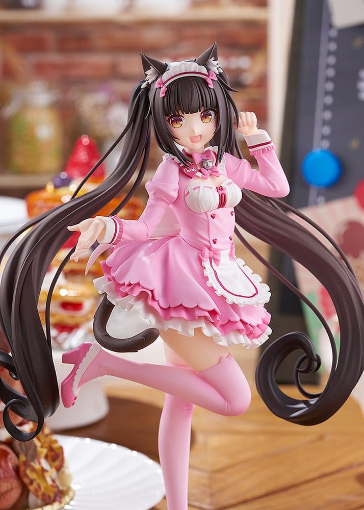 Nekopara Sekai Connect Pop Up Parade PVC Figure Chocola: Winter Clothes Ver. L Size 22 cm