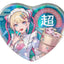 Needy Streamer Overload Needy Streamer Chinese Restaurant Series Heart-Shaped Pinback Button OMGkawaiiAngel 7 x 6 cm