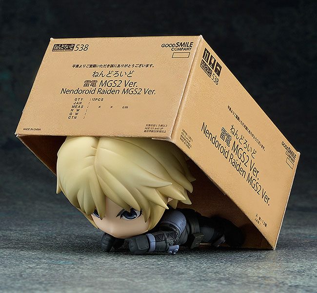 Metal Gear Solid Nendoroid Action Figure Raiden MGS2 Ver. (re-run) 10 cm