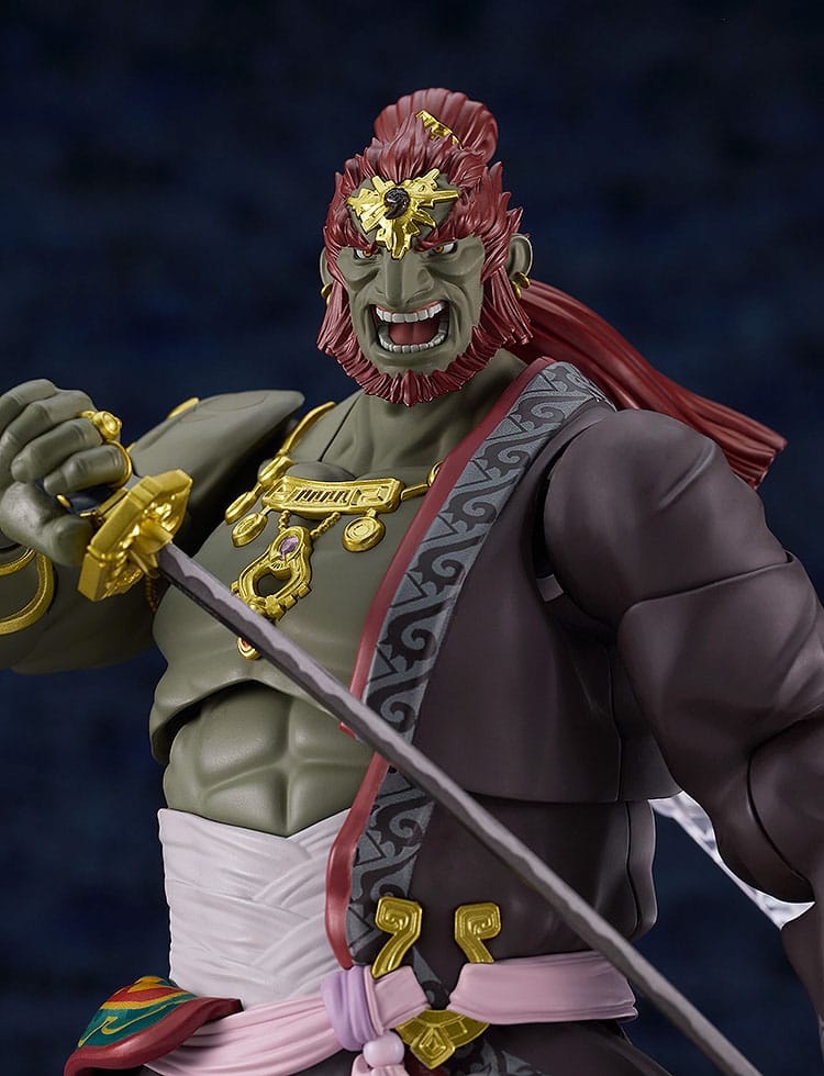 The Legend of Zelda Tears of the Kingdom Figma Action Figure Ganondorf Tears of the Kingdom Ver. 19 cm