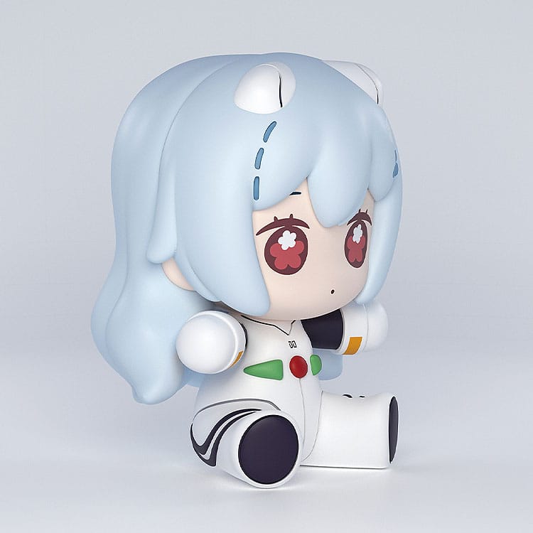 Neon Genesis Evangelion: Rebuild of Evangelion Huggy Good Smile Chibi Figure Rei Ayanami: Long Hair Ver. 7 cm