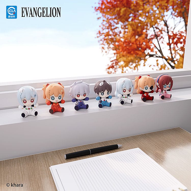 Neon Genesis Evangelion: Rebuild of Evangelion Huggy Good Smile Chibi Figure Rei Ayanami: Long Hair Ver. 7 cm