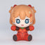 Neon Genesis Evangelion: Rebuild of Evangelion Huggy Good Smile Chibi Figure Asuka Shikinami Langley: Plugsuit Ver. 7 cm